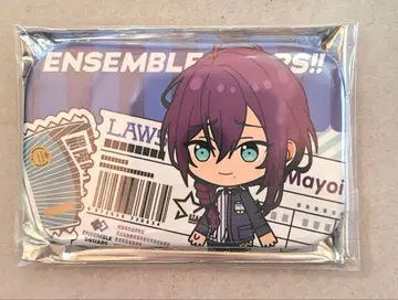 중국 한정판 로손 스퀘어 캔뱃지 마요이 앙스타 앙상블 스타즈!!