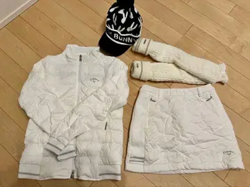 캘러웨이 골프웨어 세트 화이트