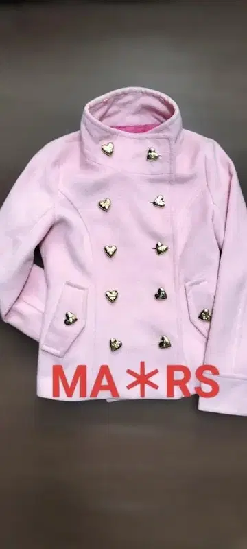 MA*RS 핑크 코트