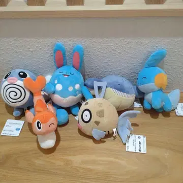 포켓몬 몬스터 봉제 인형 6체 세트