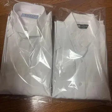 화이트 포멀 셔츠 2개 세트 신랑용 셔츠 모닝용 셔츠