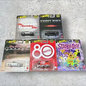 PPI 통정 (HW) 핫 휠 팝 컬처 5대 세트