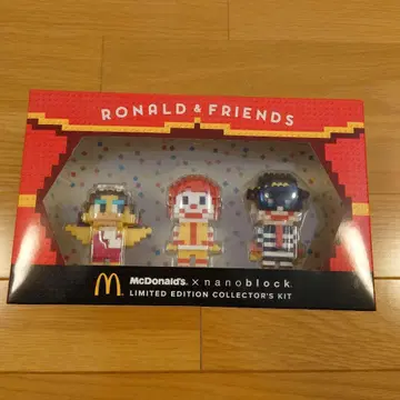 맥도날드 나노블럭 한정판 컬렉터즈 키트