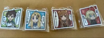 이세계 치트 2 대사 포함 캡슐 아크릴 클립 5개