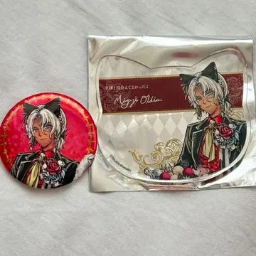 아크네코 악마 집사와 블랙 고양이 난자 아크릴 코스터 캔뱃지 미야지