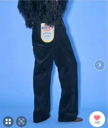 Dickies 별주 CORDUROY THIN 팬츠