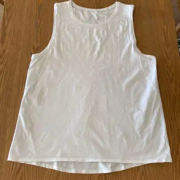 룰루레몬 화이트 탱크탑