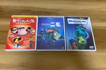 니모를 찾아서 미스터 인크레더블 몬스터 주식회사 DVD