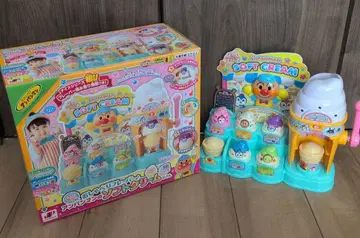 호빵맨 뱅글뱅글 퐁! 말하는 플레이버 소프트 아이스크림 가게