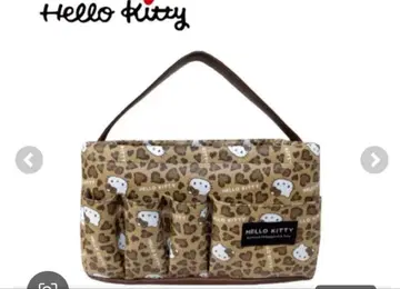헬로키티 레오파드 무늬 키티 칸막이 수납 케이스 Avail 아베일