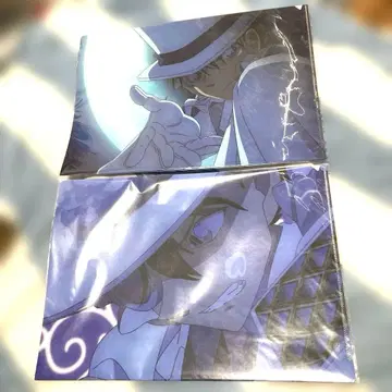 명탐정 코난 미개봉품 푸른 강철의 연금술사 클리어 파일 괴도 키드