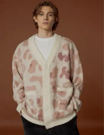 WaiKei 레오파드 가디건