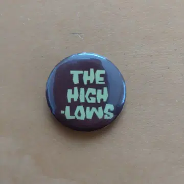 THE HIGH-LOWS 더 하이로우즈 호텔 치키포토 캔 배지