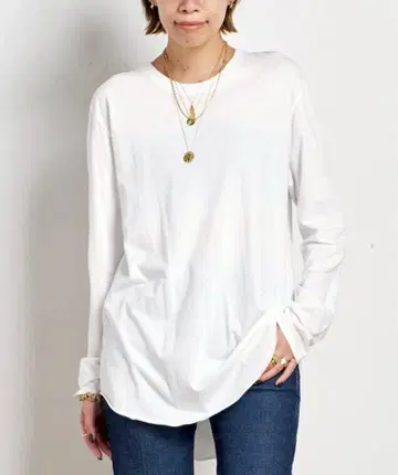 AP STUDIO New 라운드 테일 셔츠