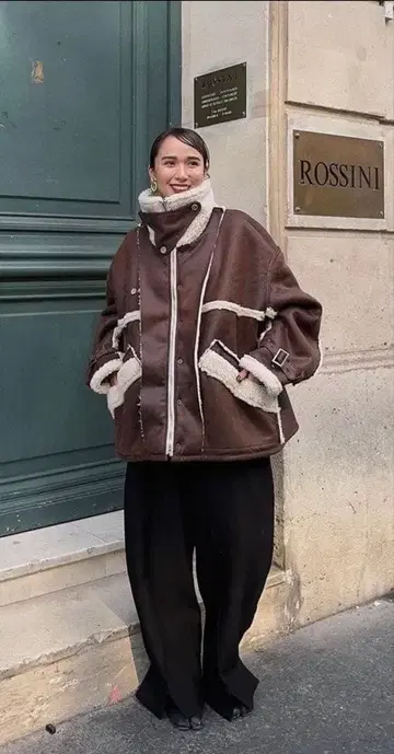 Knuth Marf reversible mouton jacket