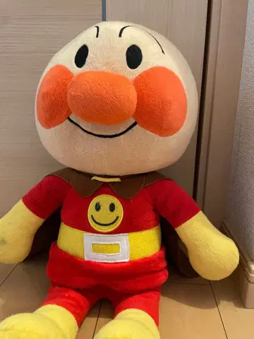 호빵맨 봉제 인형 빅 망토 포함