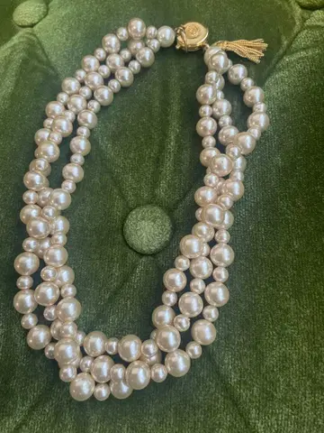 소니아 리키엘 펄톤 3연 목걸이