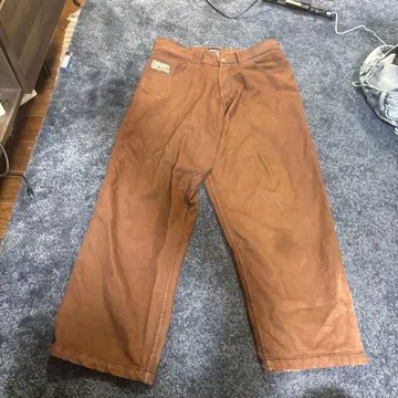 브라운 데님 팬츠 Earl