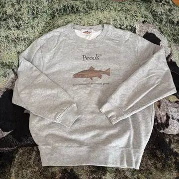 Brook 트레이닝복 맨투맨 그레이 citygirl cityboy