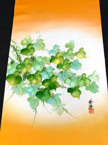 옷감 나고야 오비 순수 실크 미재단 (블렌딩)