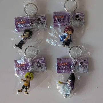 히카루의 바둑 피규어 키링 4종 2005년 반프레스토제 게임센터 프라이즈