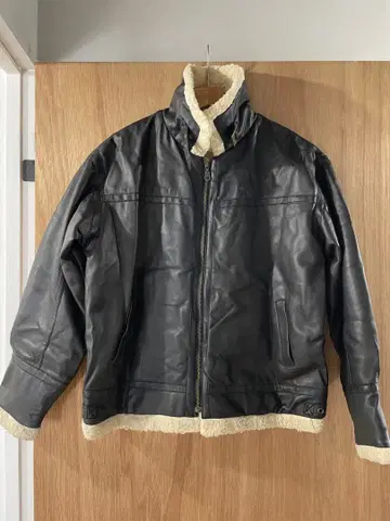 가죽 보아 자켓 ML