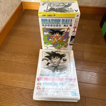 드래곤볼 40주년 A상 클리어 파일 세트