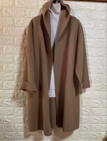 23구 후드 부착 롱 코트 44