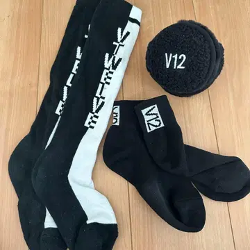 V12 롱 삭스 및 숏 삭스 귀도리