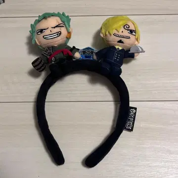 USJ 원피스 상디 조로 머리띠