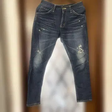 Lee 데미지 가공 데님 nano universe