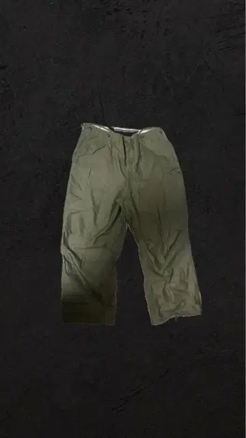 군용 바지 구제 의류 카고 팬츠