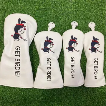 새상품 4세트 도라에몽 골프클럽 헤드커버 1+5W+UT+UT