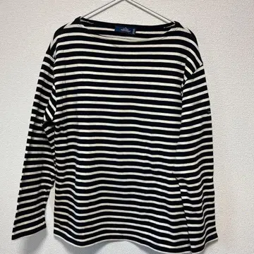 SAINT JAMES 스트라이프 긴팔 T셔츠