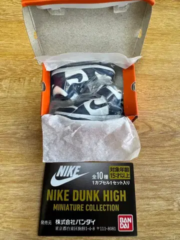 2 Nike Dunk High 미니어처 컬렉션 Villanova