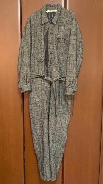 미도리카와,midorikawa 체크 무늬 점프 수트 작업복