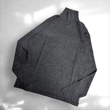 새상품급 엘르미다 울 터틀넥 긴팔 티셔츠 이너 그레이 9 ( D1