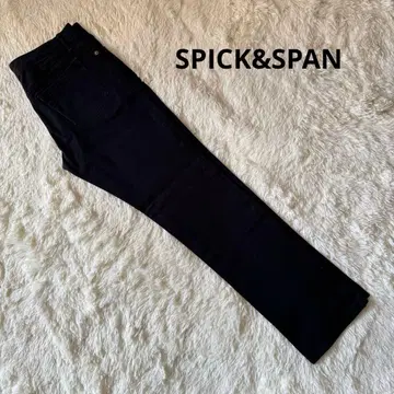 SPICK&SPAN 데님 팬츠 블랙