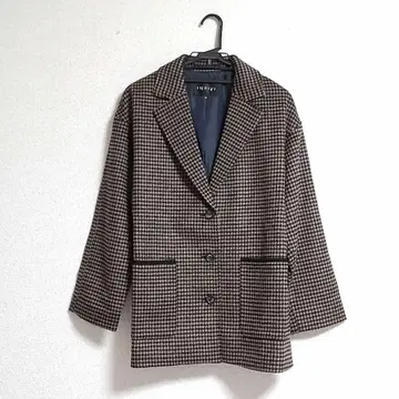 미사용 새상품 INDIVI 인디비 테일러드 자켓 체스터 코트