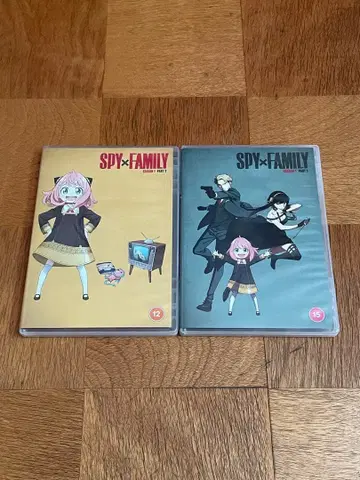 SPY x FAMILY DVD 세트 1 & 2