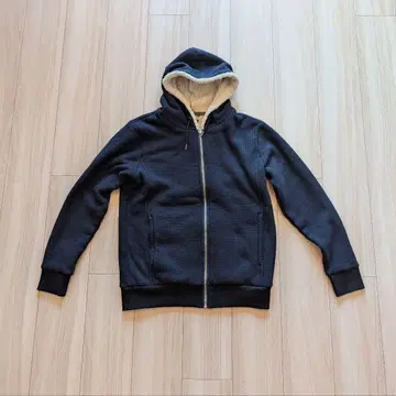 JUN CLUB 네이비 풀 집업 후드티