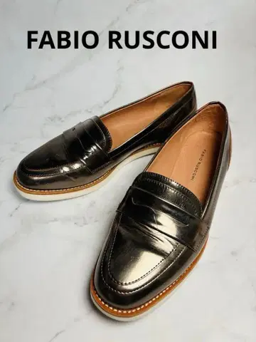 FABIO RUSCONI 파비오 루스코니 로퍼 38 이탈리아제