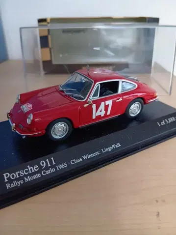 Porsche 911 1965 Rallye Monte Carlo 미니카