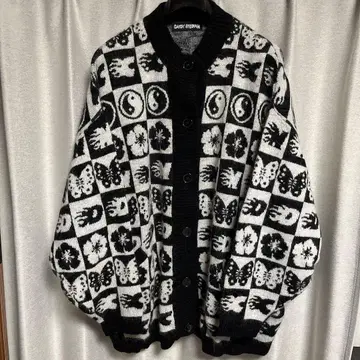 Candy Stripper GALS KNIT 가디건 모헤어