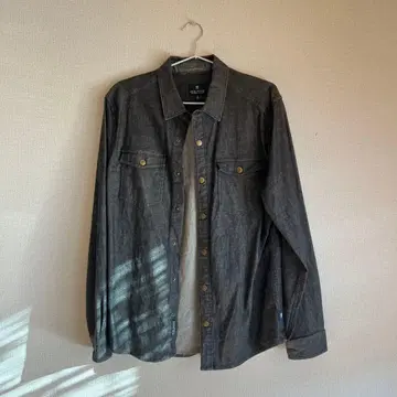 ROARK REVIVAL M 사이즈 다크 그레이 셔츠