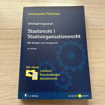 Staatsrecht I Staatsorganisationsrecht
