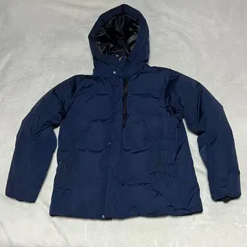 UNITED ARROWS 코마츠 마테레 다운 700 네이비 후드