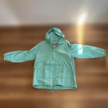 후드 부착 자켓 스카이블루