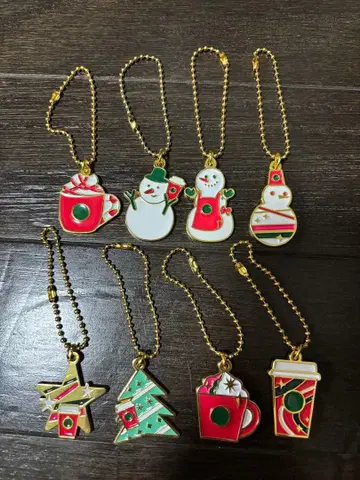 스타벅스 홀리데이 참 8개 세트