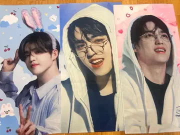 seventeen 에스크 슬로우 슬로건 3개 세트